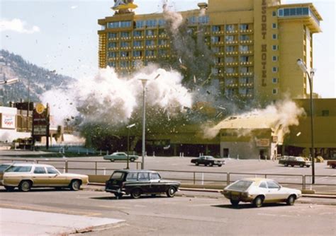The bomb that nearly destroyed a Tahoe resort .